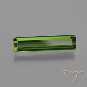 Turmalina Verde bosque natural de 1.08 ct, Corte Octágono / Esmeralda, VS