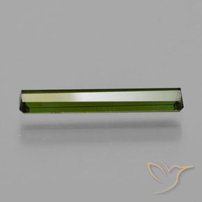 Turmalina Verde bosque natural de 1.25 ct, Corte Octágono / Esmeralda, VS