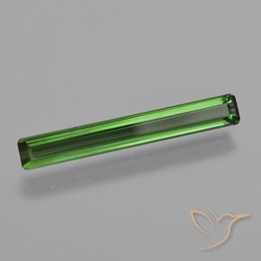 Turmalina Verde bosque natural de 1.27 ct, Corte Octágono / Esmeralda, VS