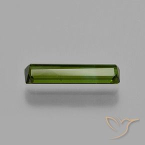 Turmalina Verde oscuro natural de 0.82 ct, Corte Octágono / Esmeralda, VS