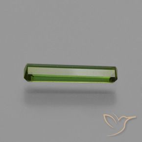 Turmalina Verde bosque natural de 0.81 ct, Corte Octágono / Esmeralda, VVS-VS