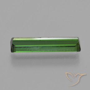 Turmalina Verde medio natural de 1.35 ct, Corte Octágono / Esmeralda, VS-SI