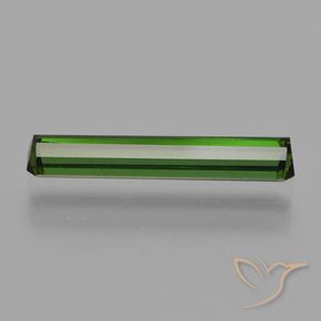 Turmalina Verde oscuro natural de 1.57 ct, Corte Octágono / Esmeralda, VS