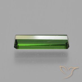 Turmalina Verde oscuro natural de 1.35 ct, Corte Octágono / Esmeralda, VVS-VS