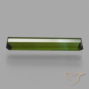 Turmalina Verde terroso natural de 1.35 ct, Corte Octágono / Esmeralda, VVS-VS