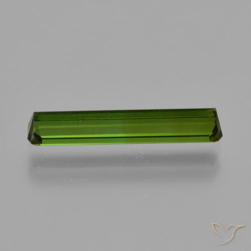 Turmalina Verde bosque natural de 1.37 ct, Corte Octágono / Esmeralda, VVS-VS