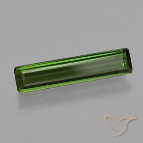 Turmalina Verde oscuro natural de 1.33 ct, Corte Octágono / Esmeralda, VS