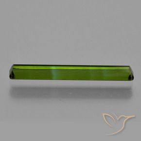 Turmalina Verde bosque natural de 0.96 ct, Corte Octágono / Esmeralda, VVS-VS