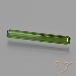 Turmalina Verde bosque natural de 1.27 ct, Corte Octágono / Esmeralda, VS