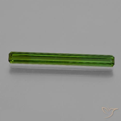 1.94ct Natural Verde medio Turmalina, corte esmeralda, VS