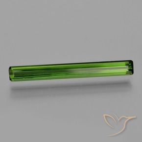 Turmalina Verde oscuro natural de 1.47 ct, Corte Octágono / Esmeralda, VVS-VS