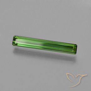 Turmalina Verde oscuro natural de 1.20 ct, Corte Octágono / Esmeralda, VVS-VS
