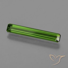 Turmalina Verde bosque natural de 1.26 ct, Corte Octágono / Esmeralda, VVS-VS