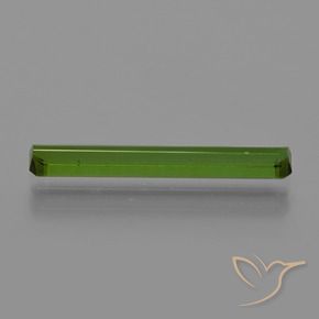 Turmalina Verde bosque natural de 1.26 ct, Corte Octágono / Esmeralda, VVS-VS