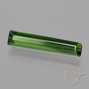 Turmalina Verde oscuro natural de 1.20 ct, Corte Octágono / Esmeralda, VVS-VS