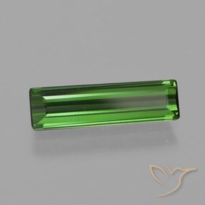Turmalina Verde oscuro natural de 1.20 ct, Corte Octágono / Esmeralda, VS