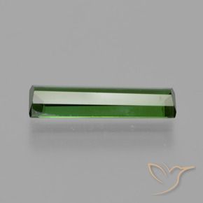 Turmalina Verde oscuro natural de 1.20 ct, Corte Octágono / Esmeralda, VS