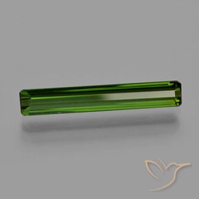 Turmalina Verde oscuro natural de 2.21 ct, Corte Octágono / Esmeralda, VS