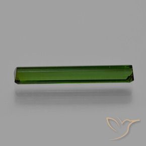 Turmalina Verde oscuro natural de 2.21 ct, Corte Octágono / Esmeralda, VS