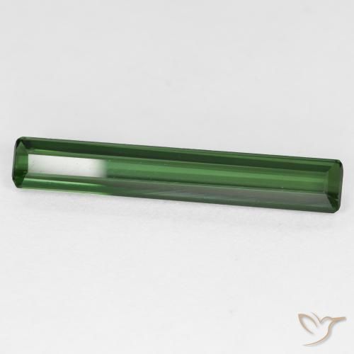 Turmalina Verde oscuro natural de 2.01 ct, Corte Octágono / Esmeralda, VS