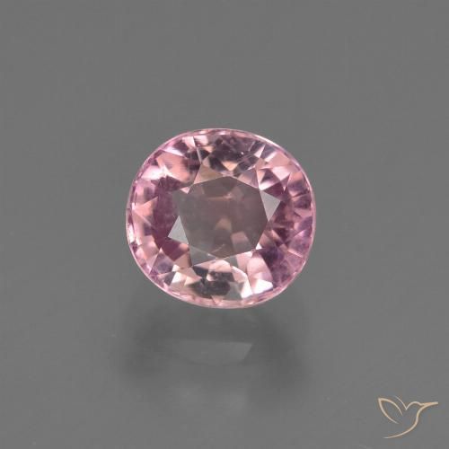 1.29ct Natural Rosado claro medio turmalina, Ovalada, VS
