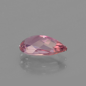 Turmalina Rosado intenso natural de 1.08 ct, En forma de pera, VVS