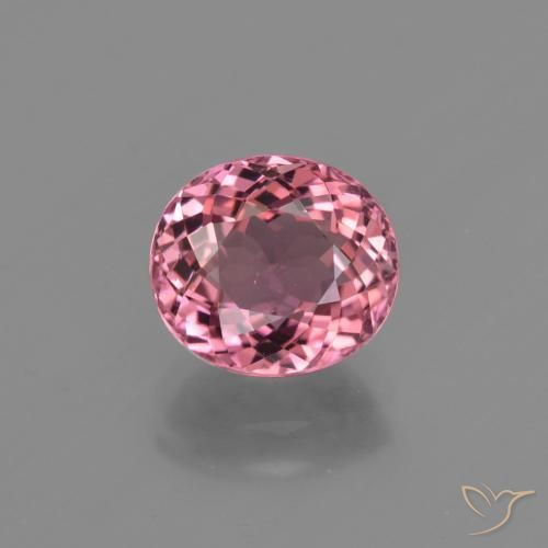 2.02ct Natural Rosa magenta Turmalina, Ovalada, VS, Photo A