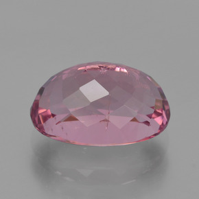 Turmalina Rosa oscuro natural de 3.39 ct, Corte Óvalo, VS