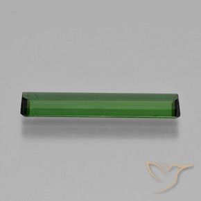 Turmalina Verde oscuro natural de 1.56 ct, Corte Octágono / Esmeralda, VS
