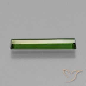 Turmalina Verde oscuro natural de 1.75 ct, Corte Octágono / Esmeralda, VVS-VS