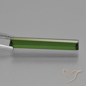 Turmalina Verde oscuro natural de 2.40 ct, Corte Octágono / Esmeralda, VVS-VS