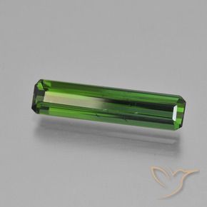 Turmalina Verde oscuro natural de 2.70 ct, Corte Octágono / Esmeralda, VS