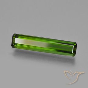 Turmalina Verde terroso oscuro natural de 2.33 ct, Corte Octágono / Esmeralda, VS