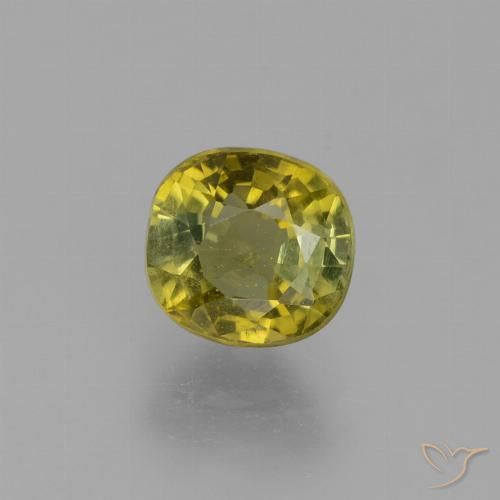 0.81ct Natural Dorado terroso turmalina, Ovalada, VS-SI