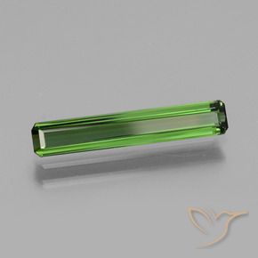 Turmalina Verde terroso natural de 1.40 ct, Corte Octágono / Esmeralda, VVS