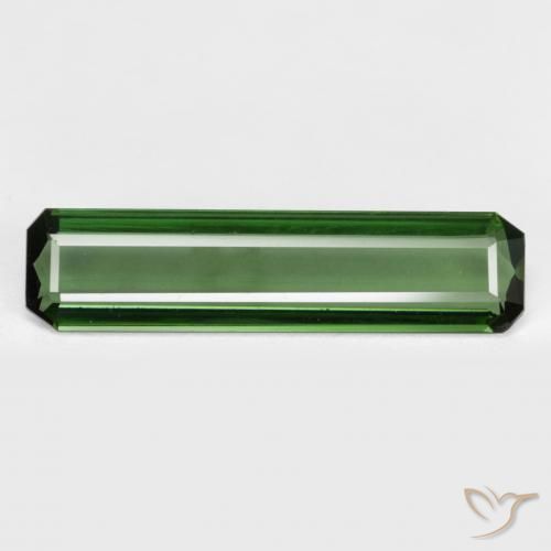 Turmalina Verde terroso natural de 1.50 ct, Corte Octágono / Esmeralda, VS