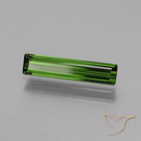 Turmalina Verde oscuro natural de 1.58 ct, Corte Octágono / Esmeralda, VVS