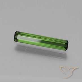 Turmalina Verde medio natural de 1.15 ct, Corte Octágono / Esmeralda, VS