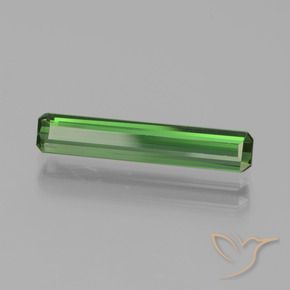 Turmalina Verde oscuro natural de 1.80 ct, Corte Octágono / Esmeralda, VVS-VS