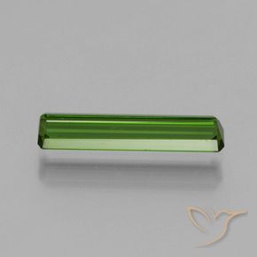 Turmalina Verde oscuro natural de 1.27 ct, Corte Octágono / Esmeralda, VVS