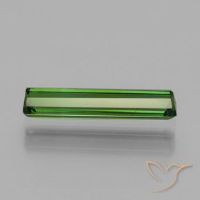 Turmalina Verde oscuro natural de 1.26 ct, Corte Octágono / Esmeralda, VS