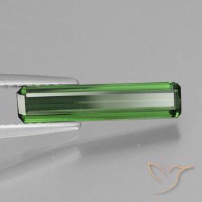 Turmalina Verde natural de 1.02 ct, Corte Octágono / Esmeralda, VS