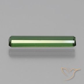 Turmalina Verde natural de 1.02 ct, Corte Octágono / Esmeralda, VS