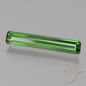 Turmalina Verde natural de 1.11 ct, Corte Octágono / Esmeralda, VVS