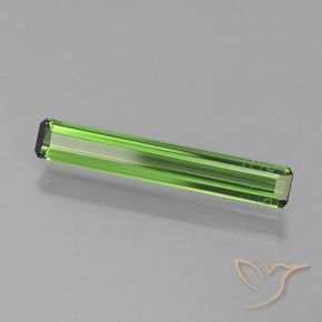 Turmalina Verde oscuro natural de 1.13 ct, Corte Octágono / Esmeralda, VS
