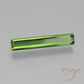 Turmalina Verde bosque natural de 1.12 ct, Corte Octágono / Esmeralda, VVS