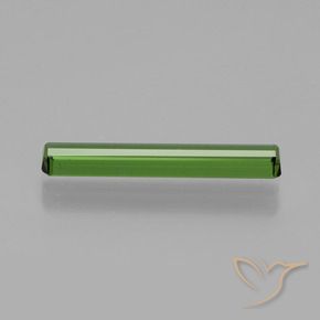 Turmalina Verde bosque natural de 1.12 ct, Corte Octágono / Esmeralda, VVS