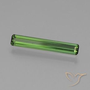 Turmalina Verde natural de 0.93 ct, Corte Octágono / Esmeralda, VVS