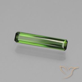 Turmalina Verde terroso natural de 0.88 ct, Corte Octágono / Esmeralda, VVS