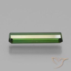 Turmalina Verde oscuro natural de 1.82 ct, Corte Octágono / Esmeralda, VS